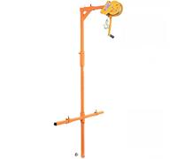 ERSINIAN Air Conditioner Outside Installation Lifting Tool, Manual Stainless Steel Lifting Crane, Folding Self-Locking Manual Winch