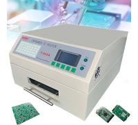 ERSINIAN Desktop Reflow Oven Soldering Station Infrared Heater PCB Board SMD SMT BGA Rework Tool Automatic Reflow Welding Machine (962a)