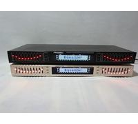 ERSINIAN Dual 10 Band Graphic Equalizer, HiFi Home EQ Balanced Mixer, Stereo Treble and Bass Adjustment, Stereo EQ (Built-in Bluetooth) (Gold)