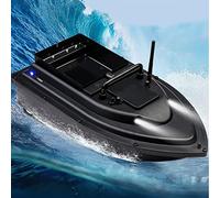 ERSINIAN GPS Bait Fishing Boat 1.5kg 500m Remote Control Bait Boat High Speed Boat Remote Control Fishing Tool Bait Boat, Automatic Return, 7-8 Levels Anti-Wind and Waves