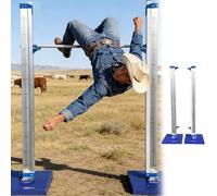 ERSINIAN Portable Vertical Jump Tester Stand for Competition, Aluminum Construction, Roll Away Design