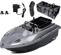 ERSINIAN Smart RC Bait Boat Dual Motor Fish Finder Ship Boat Remote Control 500M Remote Control Fishing Boat Speed Boat, 1.5kg Feed Delivery Shop, Fishing Accessories