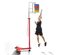 ERSINIAN Vertical Jump Tester Equipment, Telescopic Design with Pull Rope for Quick Reset, Accurate Measurement for Schools and Gyms