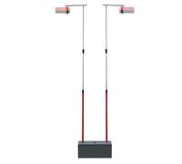 ERSINIAN Vertical Jump Trainer, Weighted Base Adjustable Height Vertical Jump Tester, Double Use, Jump Trainer