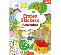 Erstes Stickern Bauernhof