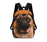 ERSTSNCK A Pug Laptop Backpack for Travel Work Cute Bookbag Computer Backpack Casual Daypack