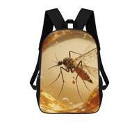 ERSTSNCK Amber Mosquito Laptop Backpack for Travel Work Cute Bookbag Computer Backpack Casual Daypack