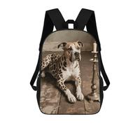 ERSTSNCK Animal Pit Bull Laptop Backpack for Travel Work Cute Bookbag Computer Backpack Casual Daypack