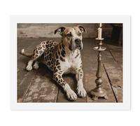 ERSTSNCK Animal Pit Bull Paint by Numbers for Adults Beginner 30x40cm DIY Painting Kit with HD Canvas & Acrylic Paints, Complete Crafts Set for Home Decor, Gifts, Stress Relief