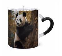 ERSTSNCK Animals on Tree Color Changing Mug Heat Changing Coffee Mugs Funny Magic Cup Heat Sensitive Travel Mug Novelty Coffee Cups Personalized Customized Gift Idea for Men & Women 11 Oz