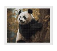 ERSTSNCK Animals on Tree Diamond Painting Kits for Adults 16"x20" 5D Diamond Art Kits for Beginners DIY Full Drill Round Diamonds Gem Art Crafts Painting for Home Wall Decor