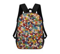 ERSTSNCK Assorted Jelly Beans Laptop Backpack for Travel Work Cute Bookbag Computer Backpack Casual Daypack