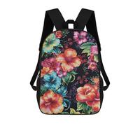 ERSTSNCK Beautiful Hibiscus Flower Laptop Backpack for Travel Work Cute Bookbag Computer Backpack Casual Daypack