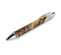 ERSTSNCK Bird on Branch Black Ballpoint Pens Fine Point (0.5mm) Black Ink Pen Retractable Ball Point Pens with Comfortable Full Grip for Journaling, And Office Writing Ideal 1 PCS