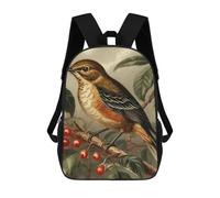 ERSTSNCK Bird on Branch Laptop Backpack for Travel Work Cute Bookbag Computer Backpack Casual Daypack