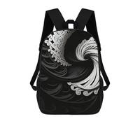 ERSTSNCK Black And White Image Laptop Backpack for Travel Work Cute Bookbag Computer Backpack Casual Daypack