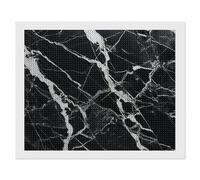ERSTSNCK Black and White Marble Diamond Painting Kits for Adults 16"x20" 5D Diamond Art Kits for Beginners DIY Full Drill Round Diamonds Gem Art Crafts Painting for Home Wall Decor