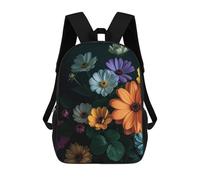 ERSTSNCK Bright Flowers Laptop Backpack for Travel Work Cute Bookbag Computer Backpack Casual Daypack