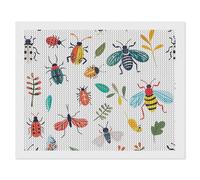 ERSTSNCK Bright Insect Pattern Diamond Painting Kits for Adults 16"x20" 5D Diamond Art Kits for Beginners DIY Full Drill Round Diamonds Gem Art Crafts Painting for Home Wall Decor