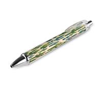 ERSTSNCK Cactus Pattern Black Ballpoint Pens Fine Point (0.5mm) Black Ink Pen Retractable Ball Point Pens with Comfortable Full Grip for Journaling, And Office Writing Ideal 1 PCS