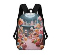 ERSTSNCK Candy Factory Laptop Backpack for Travel Work Cute Bookbag Computer Backpack Casual Daypack