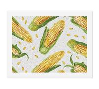 ERSTSNCK Cartoon Corn on The Cob Paint by Numbers for Adults Beginner 30x40cm DIY Painting Kit with HD Canvas & Acrylic Paints, Complete Crafts Set for Home Decor, Gifts, Stress Relief