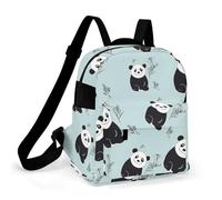 ERSTSNCK Cartoon Panda Bear Small Backpack for Women Mini Backpack Purse Travel Fashion Roomy Shoulder Handbag