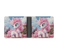ERSTSNCK Cartoon Wallet for Men Bifold Rfid Blocking Slim Money Clip Front Pocket Wallet Card Holder