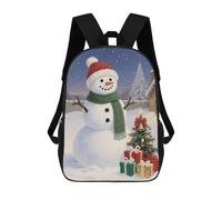 ERSTSNCK Christmas Snowman Laptop Backpack for Travel Work Cute Bookbag Computer Backpack Casual Daypack