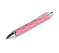 ERSTSNCK Circles And Petals Black Ballpoint Pens Fine Point (0.5mm) Black Ink Pen Retractable Ball Point Pens with Comfortable Full Grip for Journaling, And Office Writing Ideal 1 PCS
