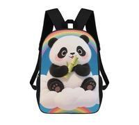 ERSTSNCK Cloud Rainbow Panda Laptop Backpack for Travel Work Cute Bookbag Computer Backpack Casual Daypack
