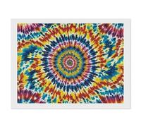 ERSTSNCK Color Tie Dye Diamond Painting Kits for Adults 12"x16" 5D Diamond Art Kits for Beginners DIY Full Drill Round Diamonds Gem Art Crafts Painting for Home Wall Decor