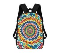 ERSTSNCK Color Tie Dye Laptop Backpack for Travel Work Cute Bookbag Computer Backpack Casual Daypack