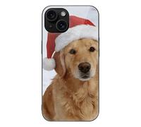 ERSTSNCK Compatible with iPhone 15 Case Winter Warm Sunlight Stylish Phone Case for Women Men, Tempered Glass Shockproof Slim Cover for 15 Pro Black