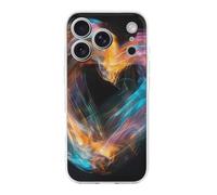 ERSTSNCK Compatible with iPhone 17 Case Bright Heart Shape Stylish Phone Case for Women Men TPU Shockproof Slim Cover for 17 Pro