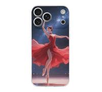 ERSTSNCK Compatible with iPhone 17 Case Dancer on Star Stage Stylish Phone Case for Women Men TPU Shockproof Slim Cover for 17 Pro Transparent