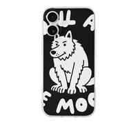 ERSTSNCK Compatible with iPhone 17 Case Funny Wolf Stylish Phone Case for Women Men TPU Shockproof Slim Cover for 17 Pro