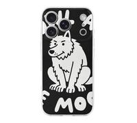 ERSTSNCK Compatible with iPhone 17 Case Funny Wolf Stylish Phone Case for Women Men TPU Shockproof Slim Cover for 17 Pro
