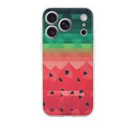 ERSTSNCK Compatible with iPhone 17 Case Gradient Watermelon Stylish Phone Case for Women Men TPU Shockproof Slim Cover for 17 Pro Transparent