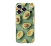 ERSTSNCK Compatible with iPhone 17 Case Green Pattern Stylish Phone Case for Women Men TPU Shockproof Slim Cover for 17 Pro