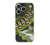 ERSTSNCK Compatible with iPhone 17 Case Monarch Caterpillar Stylish Phone Case for Women Men TPU Shockproof Slim Cover for 17 Pro Transparent