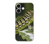 ERSTSNCK Compatible with iPhone 17 Case Monarch Caterpillar Stylish Phone Case for Women Men TPU Shockproof Slim Cover for 17 Pro Transparent