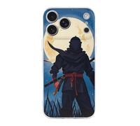 ERSTSNCK Compatible with iPhone 17 Case Moonlight Watercolor Style Ninja Stylish Phone Case for Women Men TPU Shockproof Slim Cover for 17 Pro