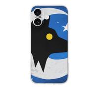 ERSTSNCK Compatible with iPhone 17 Case Wolf Moon Totem Stylish Phone Case for Women Men TPU Shockproof Slim Cover for 17 Pro
