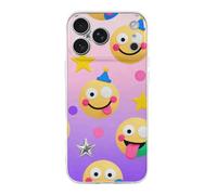 ERSTSNCK Compatible with iPhone 17 Case Yellow Happy Face Stylish Phone Case for Women Men TPU Shockproof Slim Cover for 17 Pro