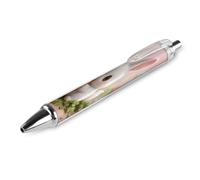 ERSTSNCK Cute Animal Black Ballpoint Pens Fine Point (0.5mm) Black Ink Pen Retractable Ball Point Pens with Comfortable Full Grip for Journaling, And Office Writing Ideal 1 PCS