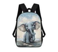 ERSTSNCK Cute Elephant Play Bubbles Laptop Backpack for Travel Work Cute Bookbag Computer Backpack Casual Daypack