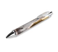 ERSTSNCK Cute Kitten Black Ballpoint Pens Fine Point (0.5mm) Black Ink Pen Retractable Ball Point Pens with Comfortable Full Grip for Journaling, And Office Writing Ideal 1 PCS