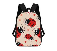 ERSTSNCK Cute Ladybug Laptop Backpack for Travel Work Cute Bookbag Computer Backpack Casual Daypack