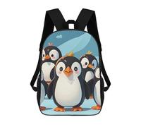 ERSTSNCK Cute Penguins Laptop Backpack for Travel Work Cute Bookbag Computer Backpack Casual Daypack